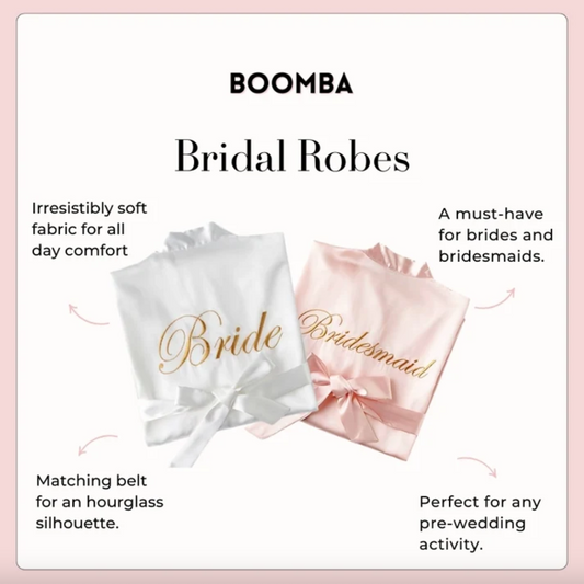 BOOMBA® BRIDE + BRIDESMAID ROBES