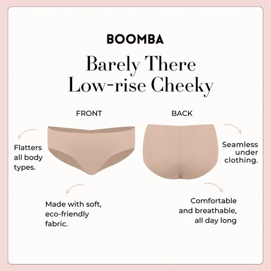 BOOMBA® Barely There Low-Rise Cheeky