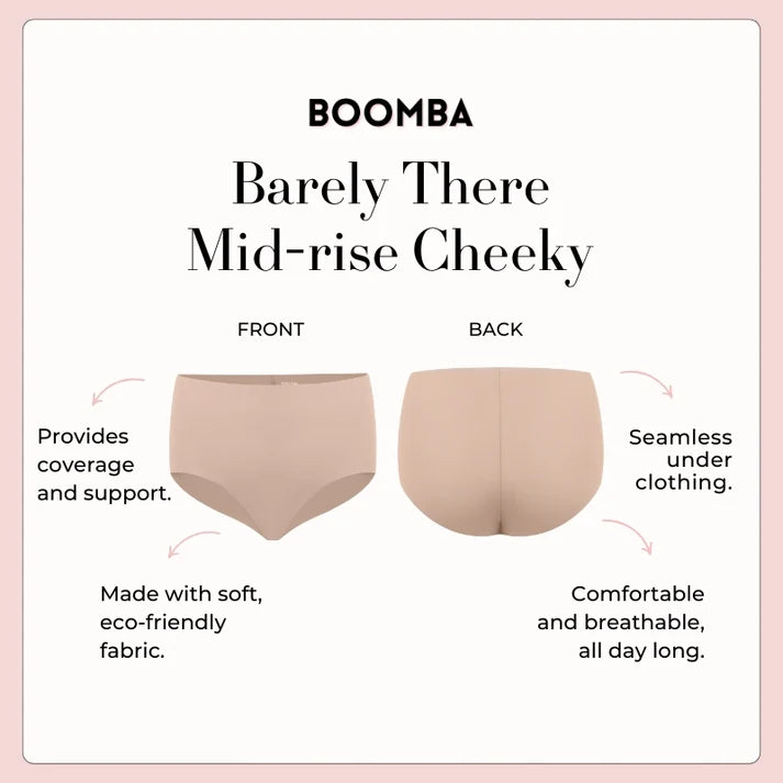BOOMBA® Barely There Mid-Rise Cheeky