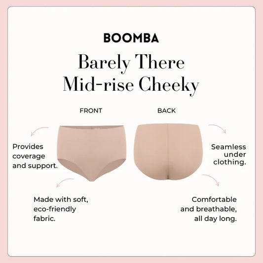 BOOMBA® Barely There Mid-Rise Cheeky