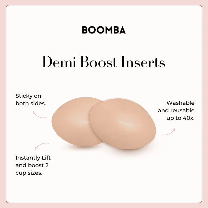 BOOMBA® DEMI BOOST DOUBLE SIDED INSERTS