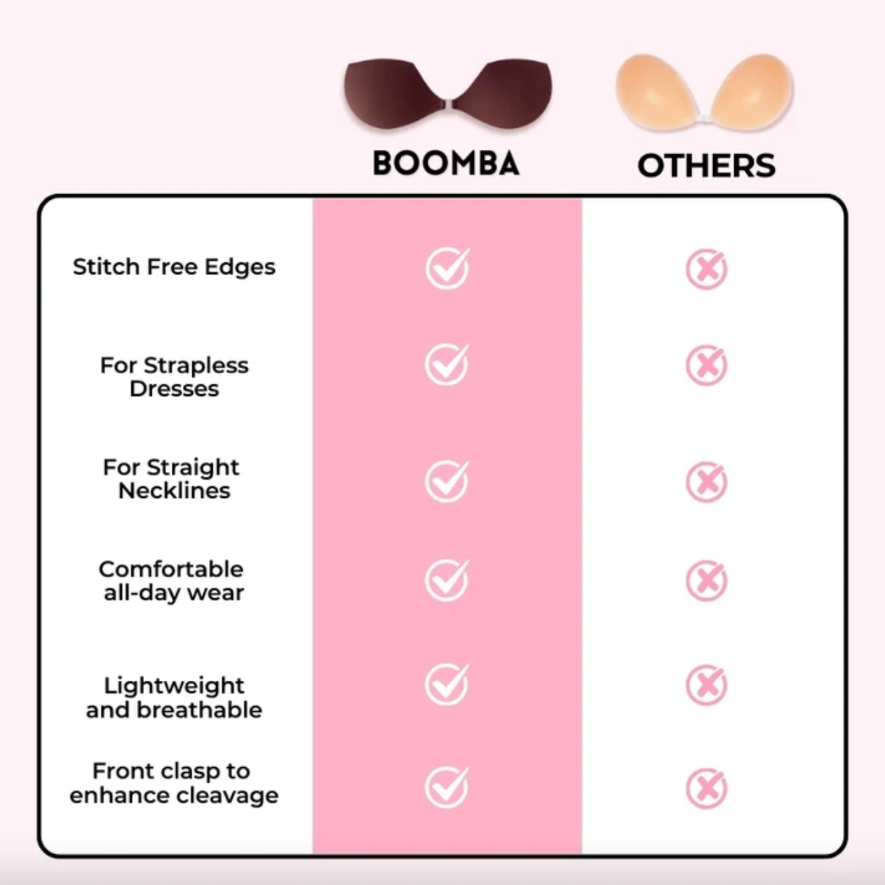 BOOMBA® DEMI STICKY BRA