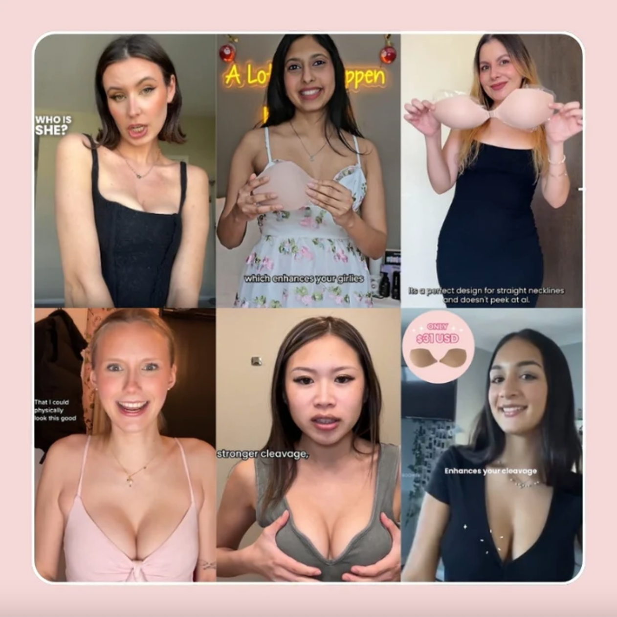 BOOMBA® DEMI STICKY BRA