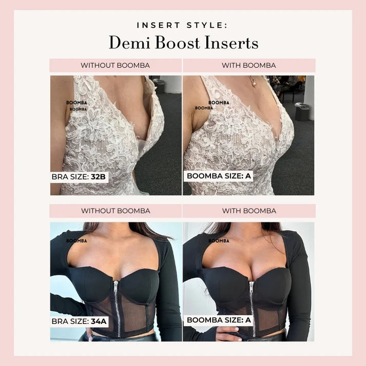 BOOMBA® DEMI BOOST DOUBLE SIDED INSERTS