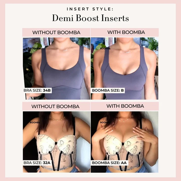 BOOMBA® DEMI BOOST DOUBLE SIDED INSERTS