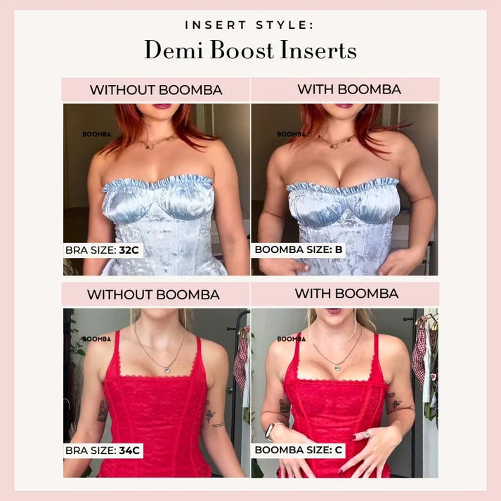 BOOMBA® DEMI BOOST DOUBLE SIDED INSERTS