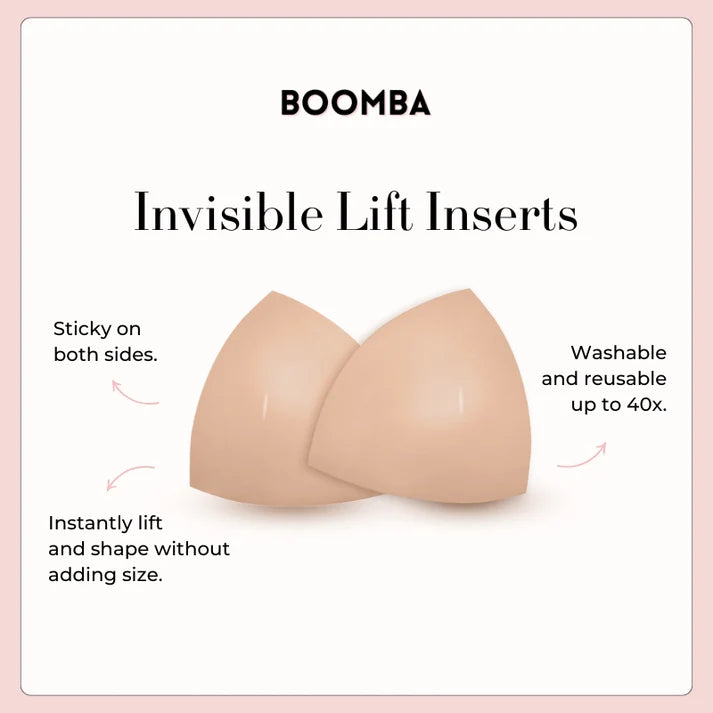 BOOMBA® INVISIBLE LIFT DOUBLE SIDED INSERTS