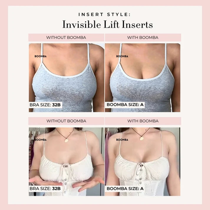 BOOMBA® INVISIBLE LIFT DOUBLE SIDED INSERTS