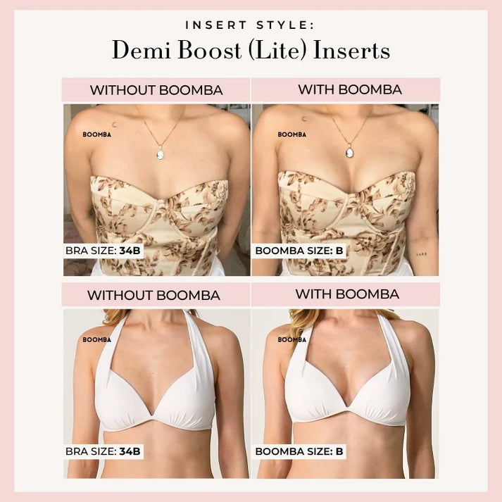 BOOMBA® DEMI BOOST LITE DOUBLE SIDED INSERTS
