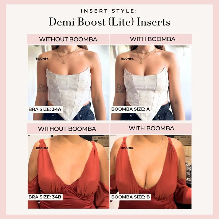 BOOMBA® DEMI BOOST LITE DOUBLE SIDED INSERTS