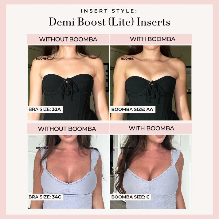 BOOMBA® DEMI BOOST LITE DOUBLE SIDED INSERTS
