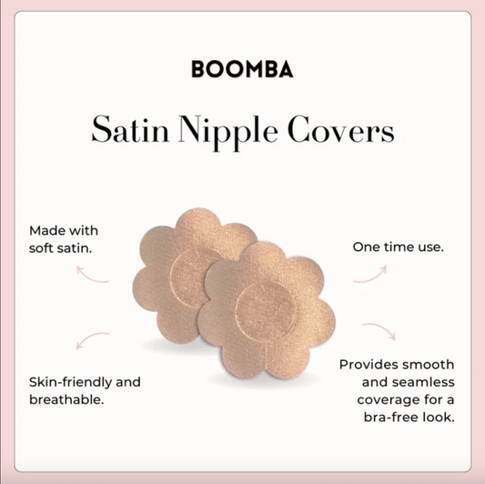 BOOMBA® SATIN NIPPLE COVERS