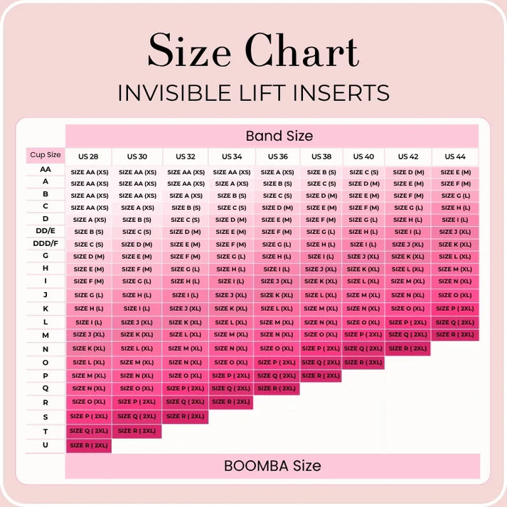 BOOMBA® INVISIBLE LIFT DOUBLE SIDED INSERTS